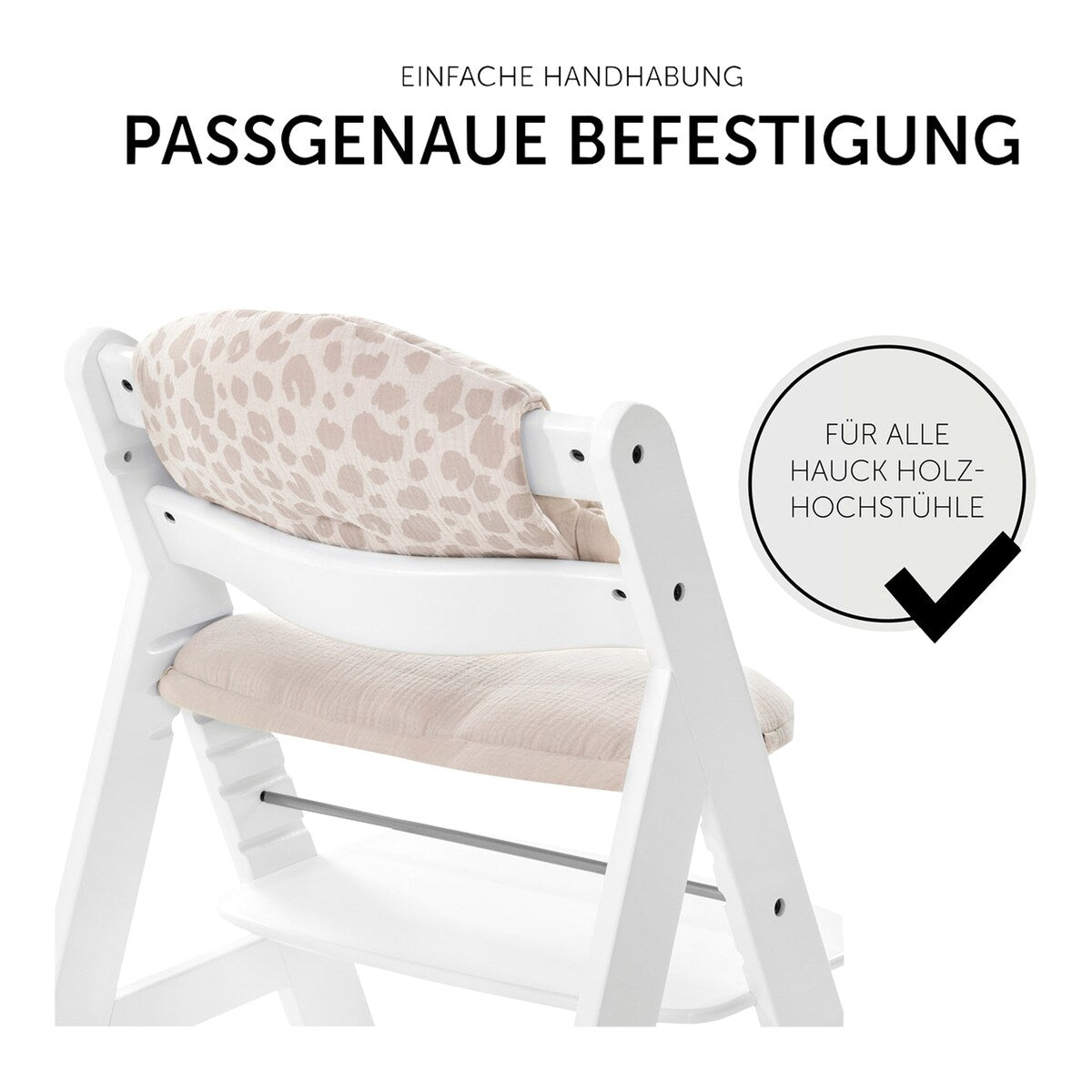 Sittepute Select musselin for Alpha+ barnestol, 2-delt - Hauck