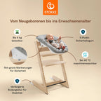 Tripp Trapp pakke i eik med Newborn Set og Baby Set - Stokke