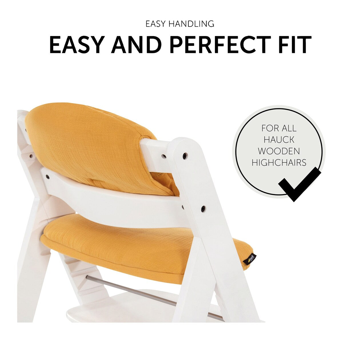 Sittepute Select musselin for Alpha+ barnestol, 2-delt - Hauck