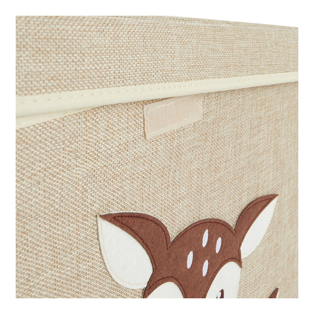 Oppbevaringskiste med lokk 36x51x36 cm polyester - Bieco