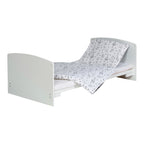 Sprinkelseng med komplett utstyr Classic White 70x140 cm - Schardt
