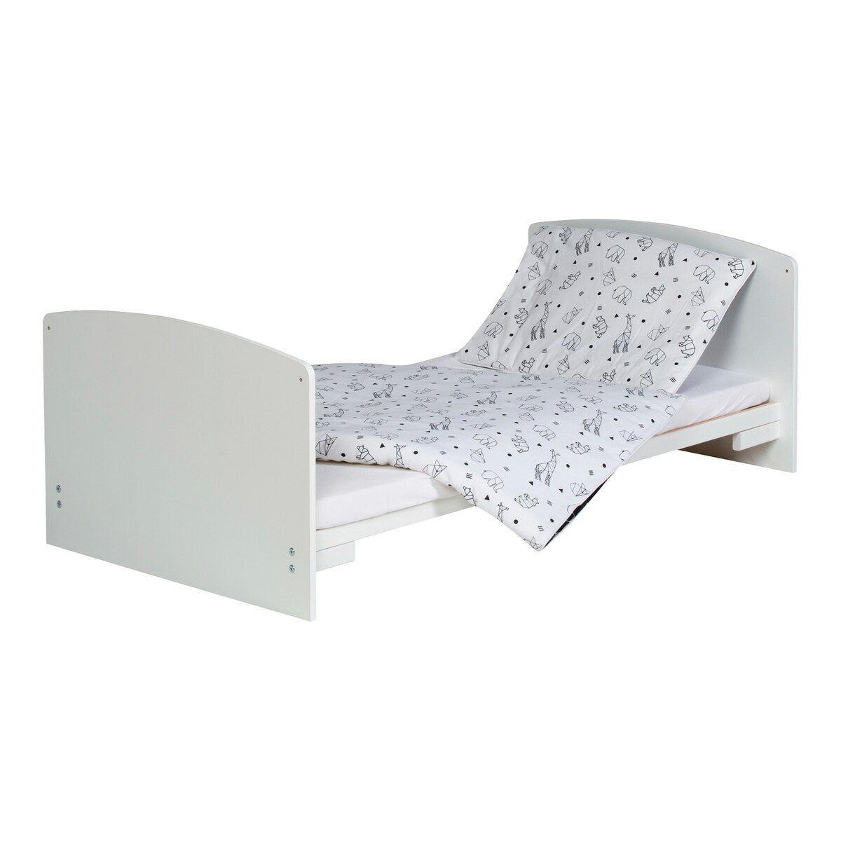Sprinkelseng med komplett utstyr Classic White 70x140 cm - Schardt