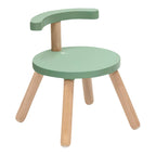 Multifunksjonsbord MuTable V2 med trestol, 3 høyder - Stokke