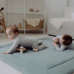 Krableteppe mini-piqué 120x120 cm økologisk bomull - Emma & Noah