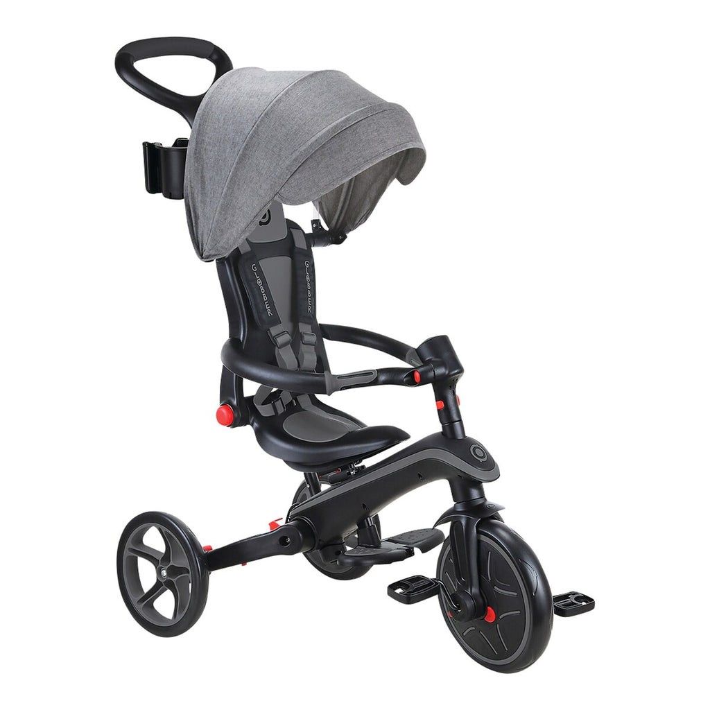 Trehjulssykkel Explorer Trike 4in1 sammenleggbar fra 12 mnd - Globber