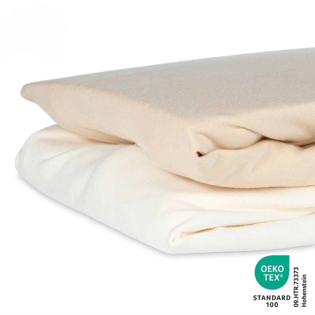 Stretchlaken i bomullsjersey 2-pack 60x120/70x140 cm - schlummersack