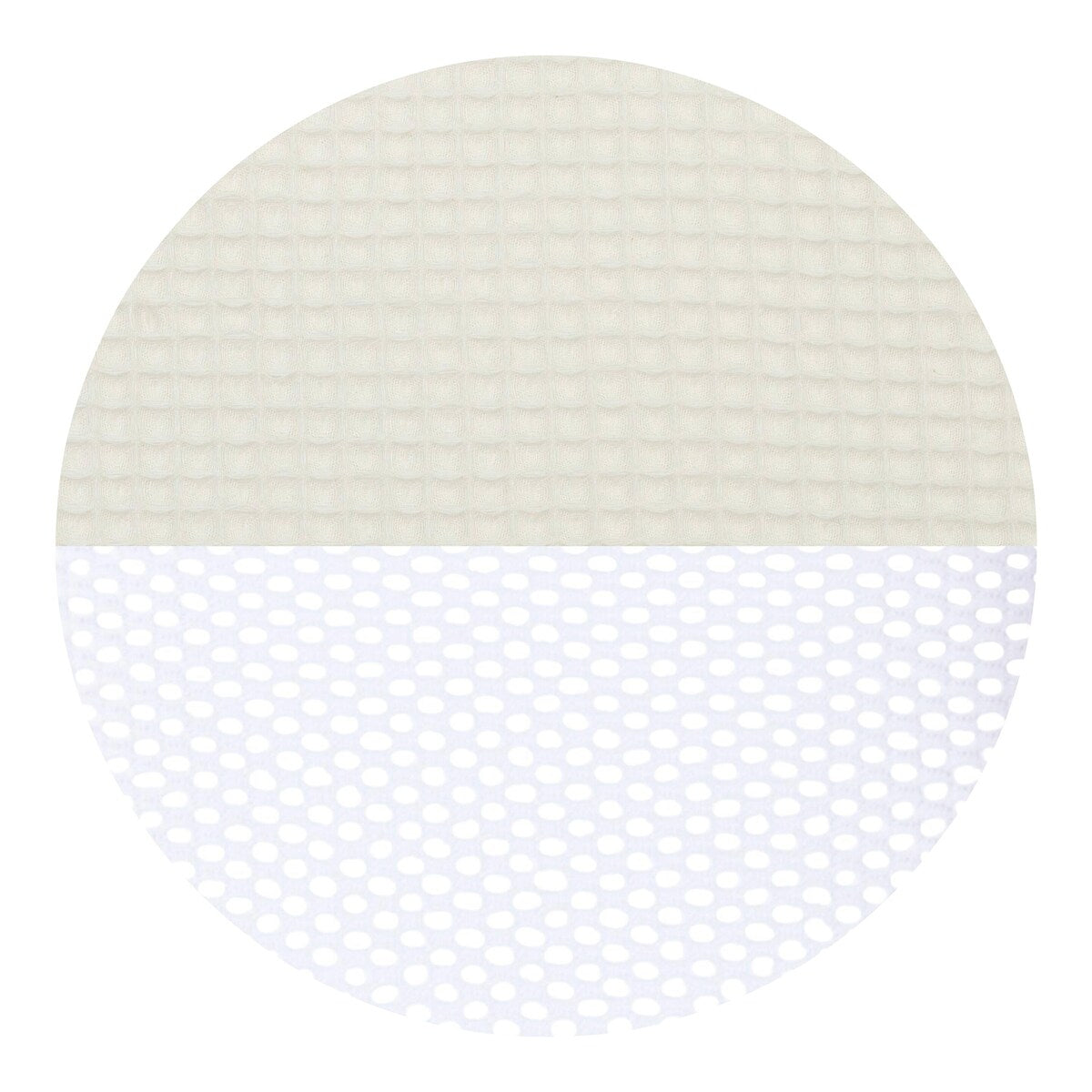 Sengebeskytter mesh-vaffelpiqué 168 x 24 cm bomull - babybay