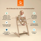 Trappestol Tripp Trapp med Newborn sett 79 cm bøk - Stokke