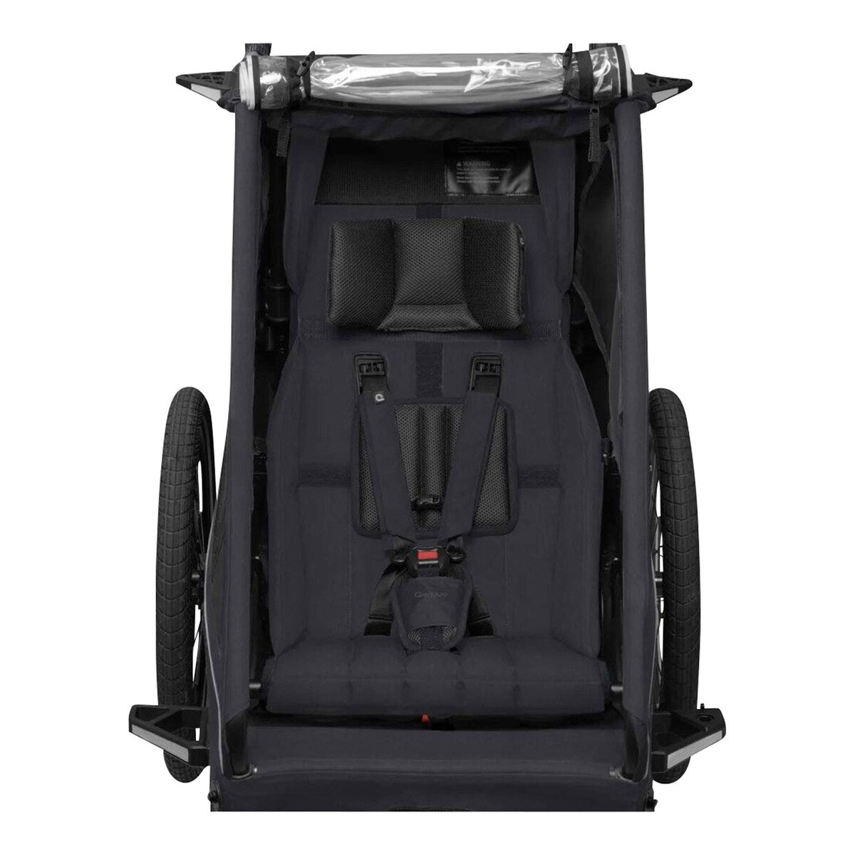Sykkeltilhenger Kidgoo 1 jogger og buggy, 50 kg, fra 6 mnd - Qeridoo