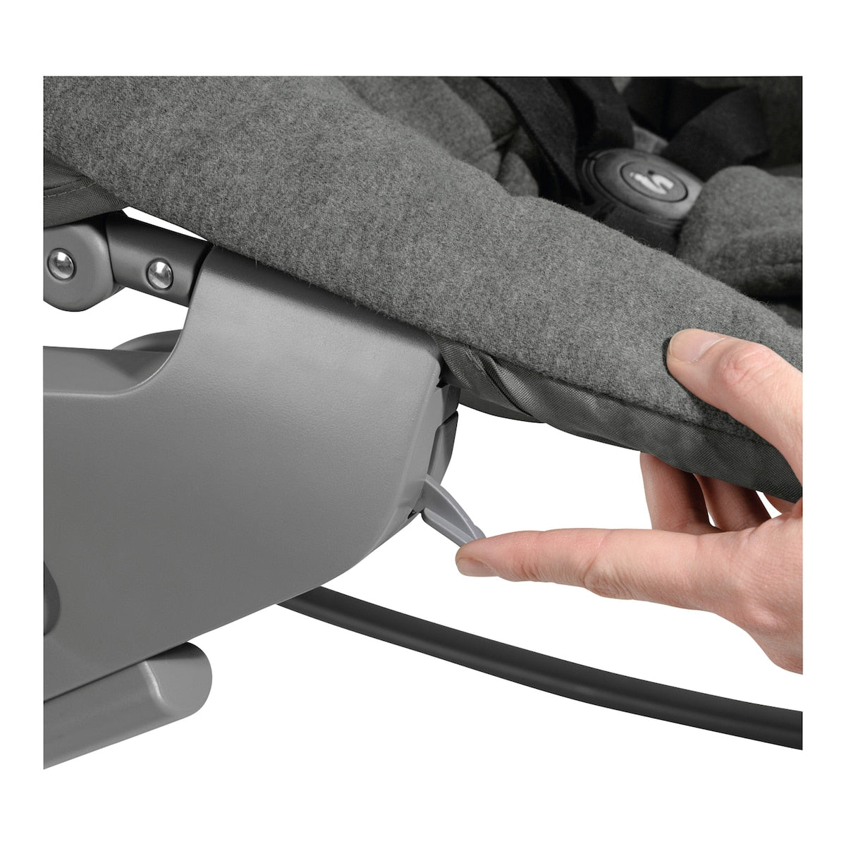 Alpha+ trappestol med babyvipp Alpha Bouncer Premium - Hauck
