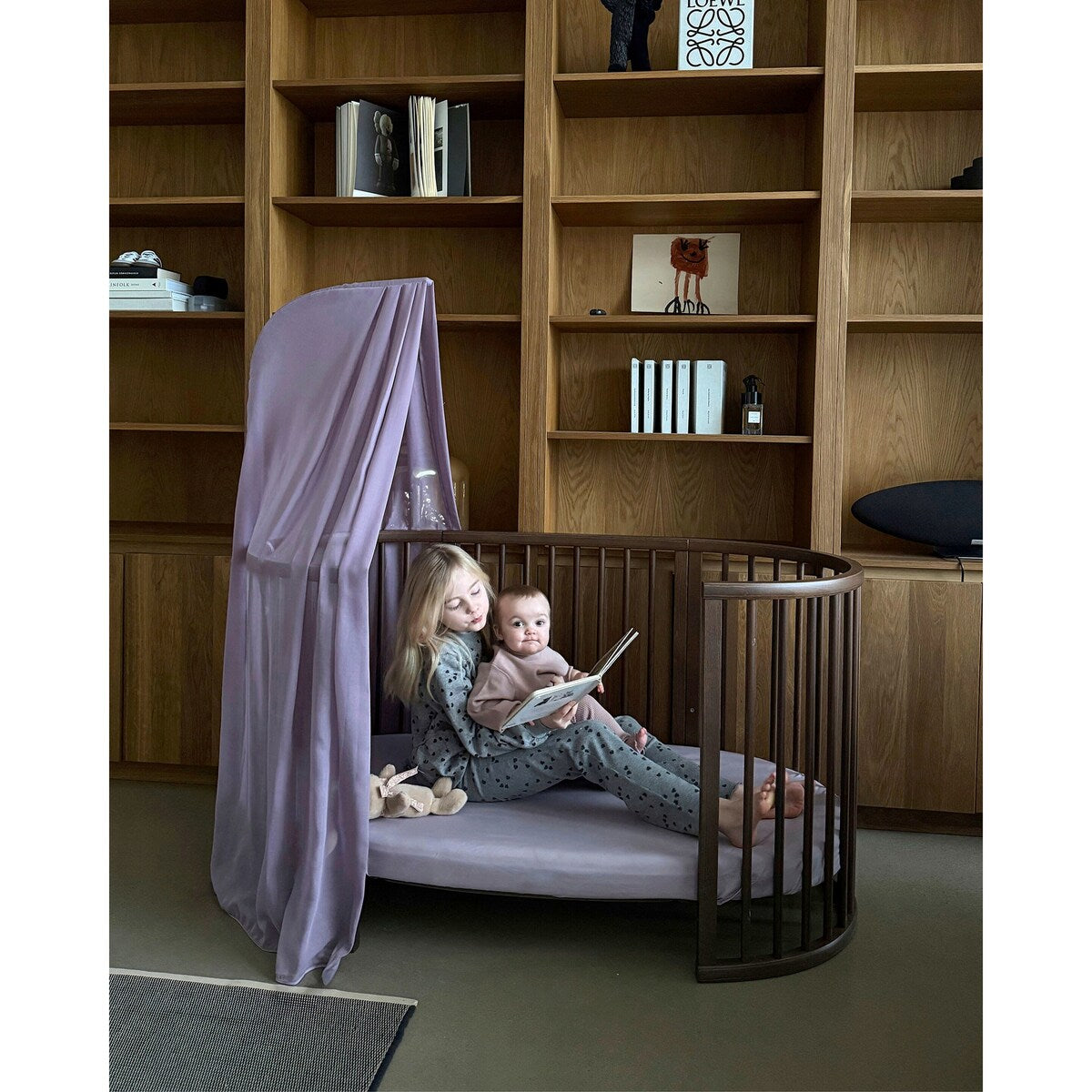 Babyseng Sleepi i bøk 141x74 cm opptil 5 år - Stokke