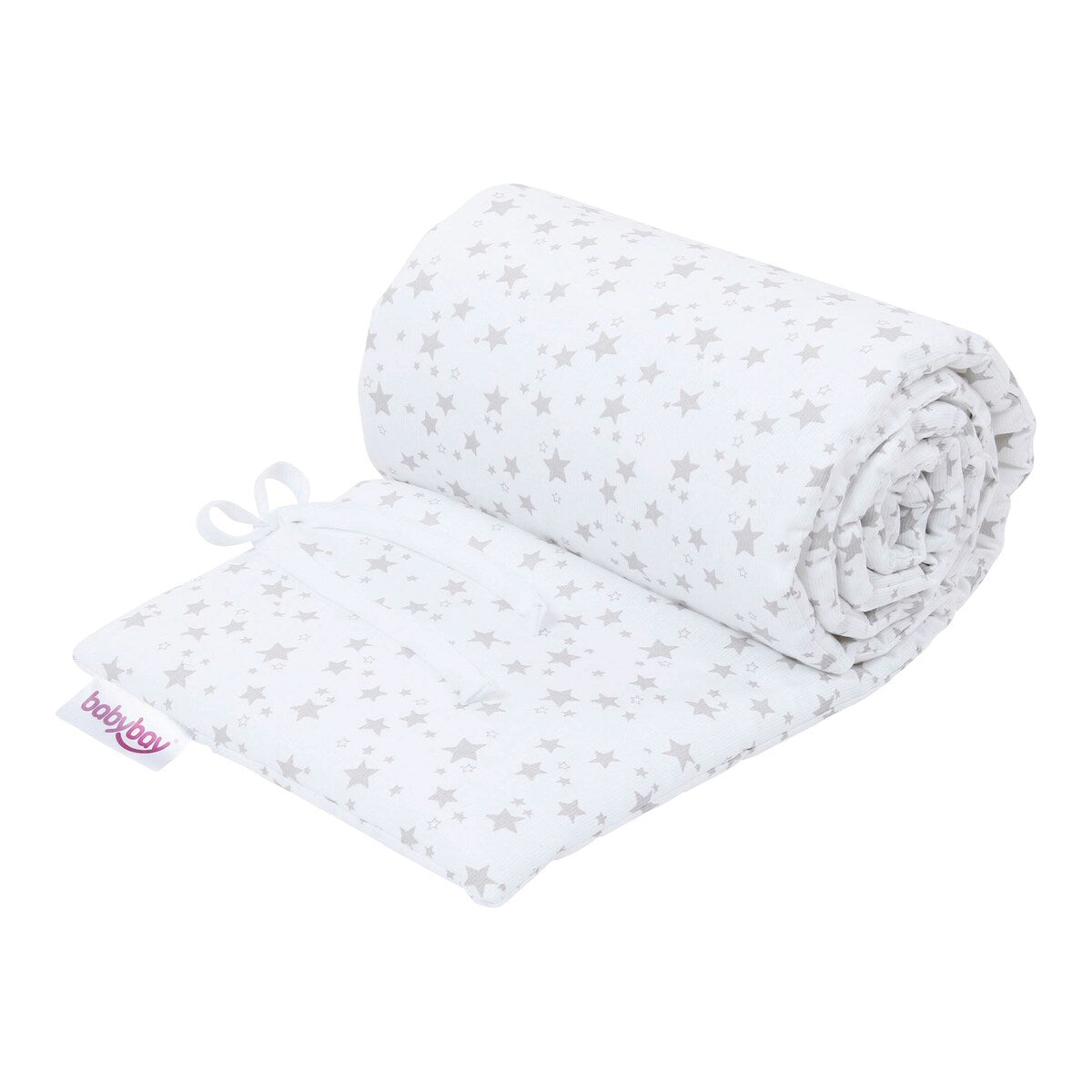 Sengebeskytter i piqué for bedside-seng Original 148x25 cm - babybay
