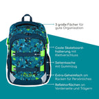 Skolesekk Active Pro med laptoplomme og organiser - neoxx