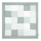 Krableteppe patchwork 200x200 cm bomull - emma & noah