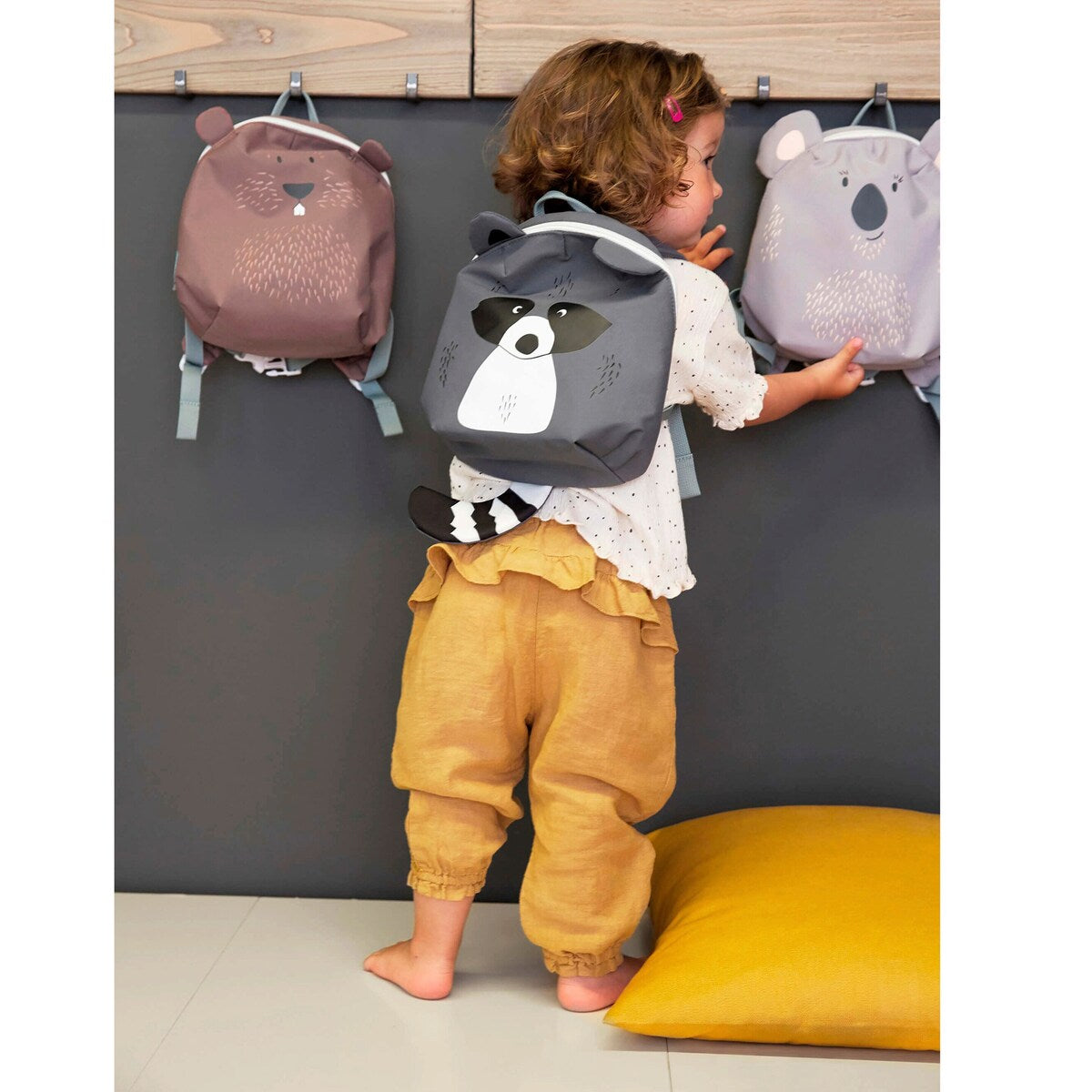 Barnehagesekk Tiny Backpack About Friends 3,5 l fra 2 år - Lässig