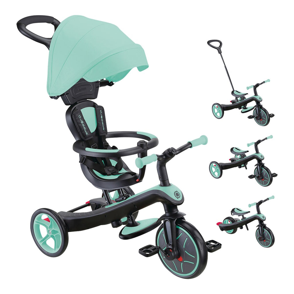 Trehjulssykkel Explorer Trike 4-i-1 fra 12 mnd - Globber
