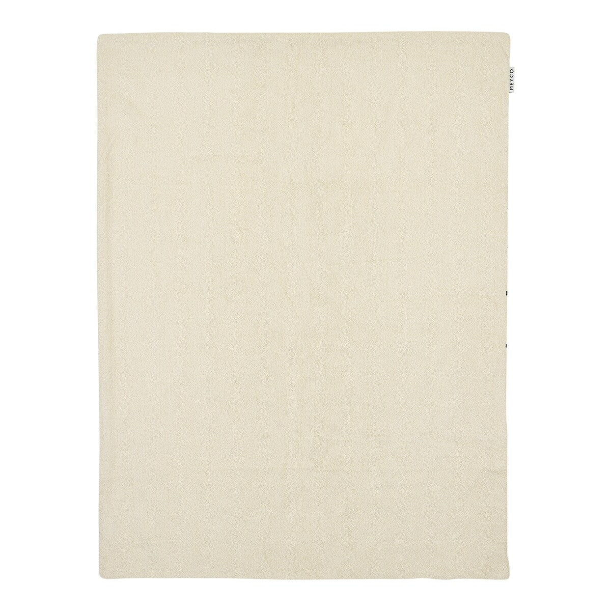 Babyteppe i musselin og frotté 75x100 cm forvasket - Meyco Baby