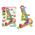 ABC Jays Jump N Fun Tower bilbane med 2 biler forfra