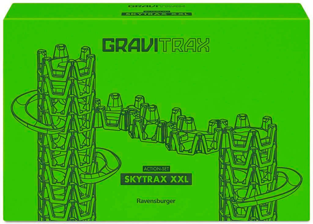 Action-sett XXL Skytrax GraviTrax kulebane bakside
