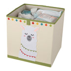 Oppbevaringsboks sammenleggbar 33x33x33 cm polyester - littleworld