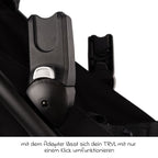 Adapter for bærebag og babystol til TRVL sportsvogn - Nuna bakside