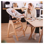 Adapter for Highchair Bouncer Eco til Arketa barnestol svart sideprofil