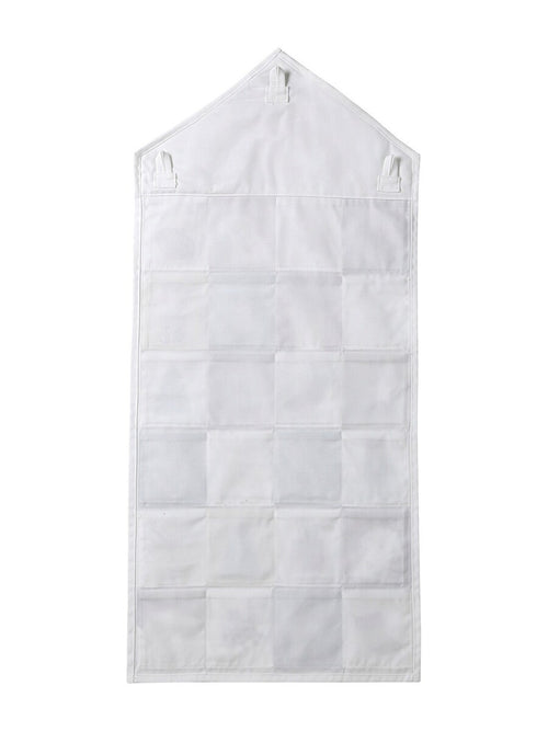 Bakside av Adventskalender i bomull med 24 lommer 90x40 cm