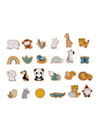 Adventskalender med treleker FSC® 24 figurer forfra