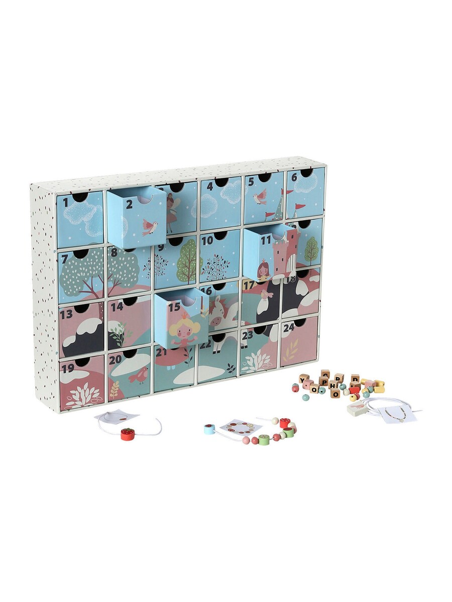 Adventskalender med treleker FSC® 24 figurer - Vertbaudet