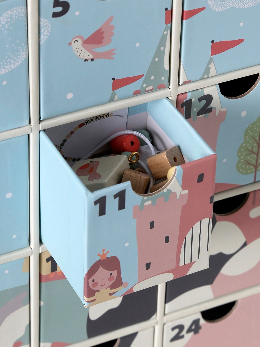 Adventskalender med treleker FSC® 24 figurer - Vertbaudet