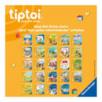 Adventskalender tiptoi® med 24 minibøker oppslag