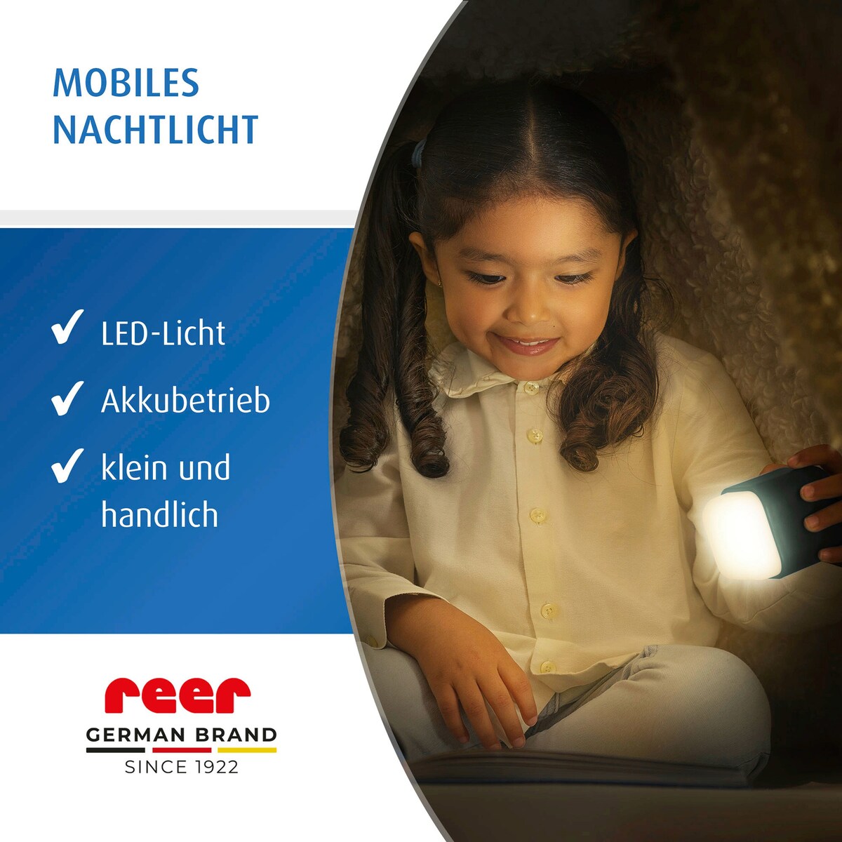 LED-nattlys 2-i-1 SleepLight med skumringssensor - reer