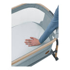 Bedside crib Iora Air med madrass og reiseveske fra fødsel - Maxi-Cosi