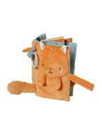Bakside av Aktivitetsbok for baby Skogvenner 18x14 cm bomull