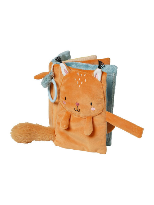 Bakside av Aktivitetsbok for baby Skogvenner 18x14 cm bomull