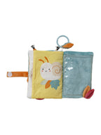 Plass til egne bilder i Aktivitetsbok for baby Skogvenner 18x14 cm bomull