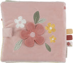 Bakside av aktivitetsbok i stoff Fairy Garden rosa - Little Dutch