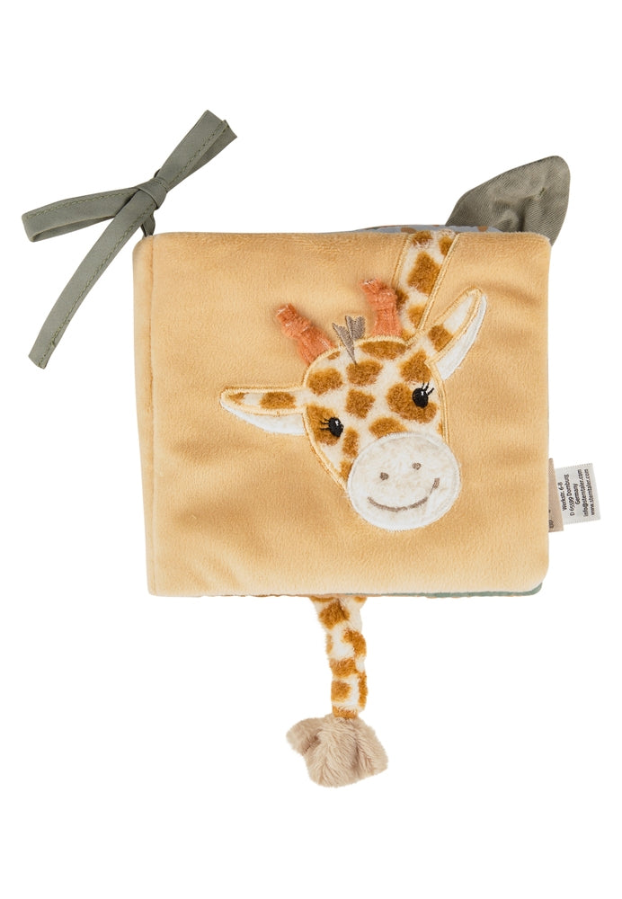 Aktivitetsbok Safari med knitrepapir og speil - forside