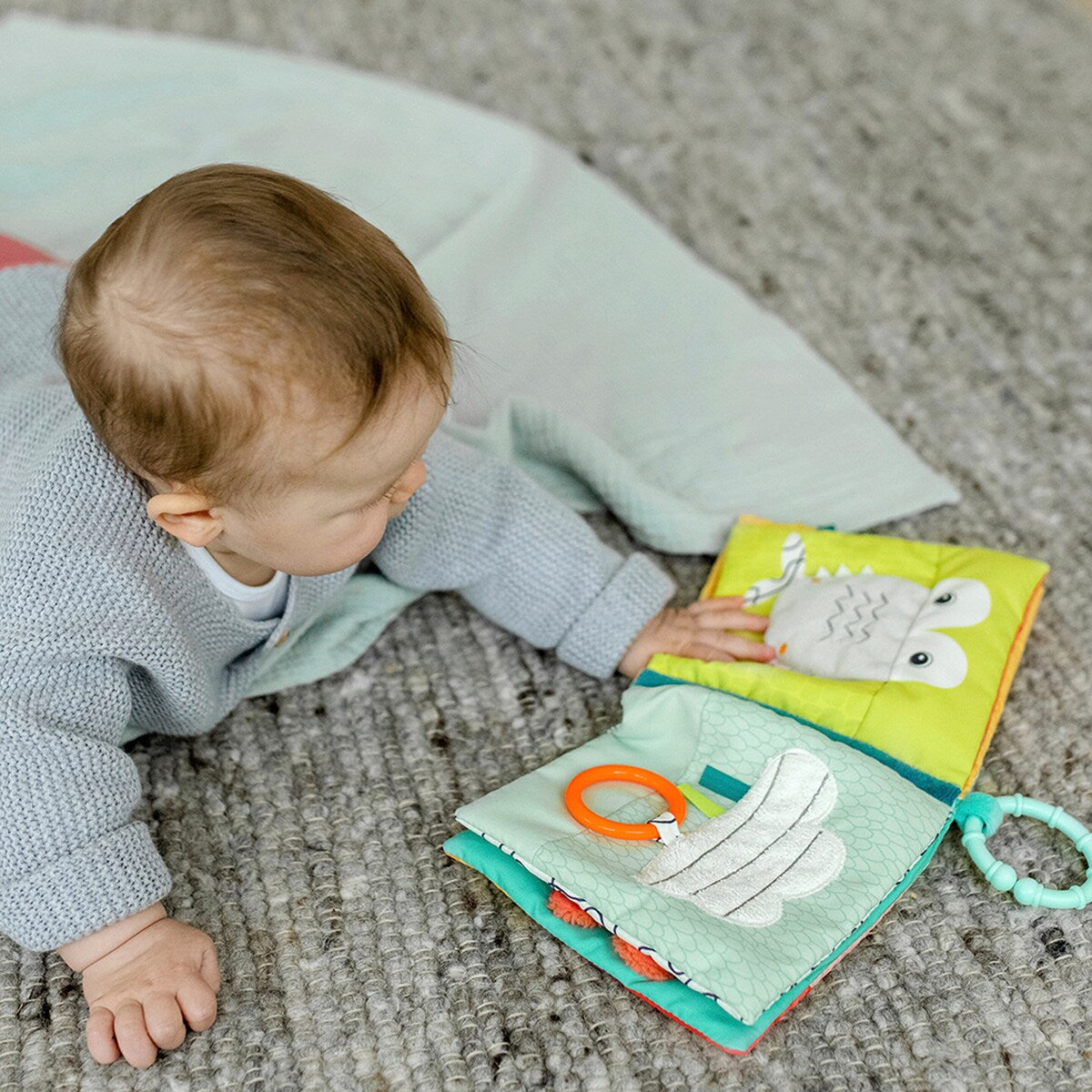 Ulike teksturer på Aktivitetsbok i stoff Koala DoBabyDoo