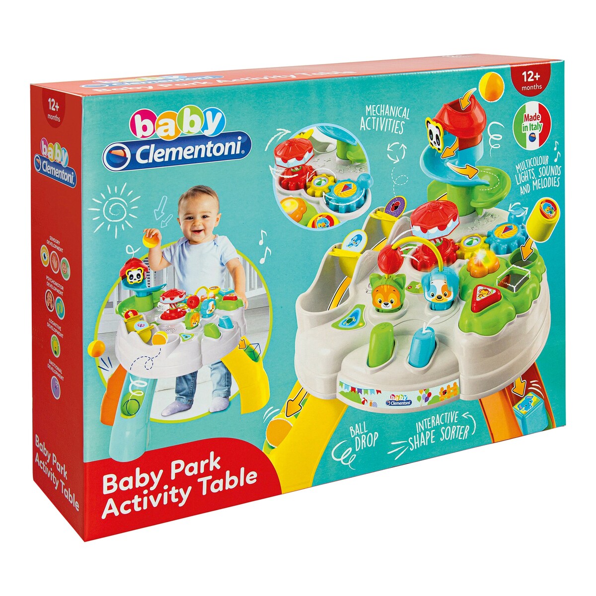 Aktivitetsbord Baby-Park med lys og lyd montert