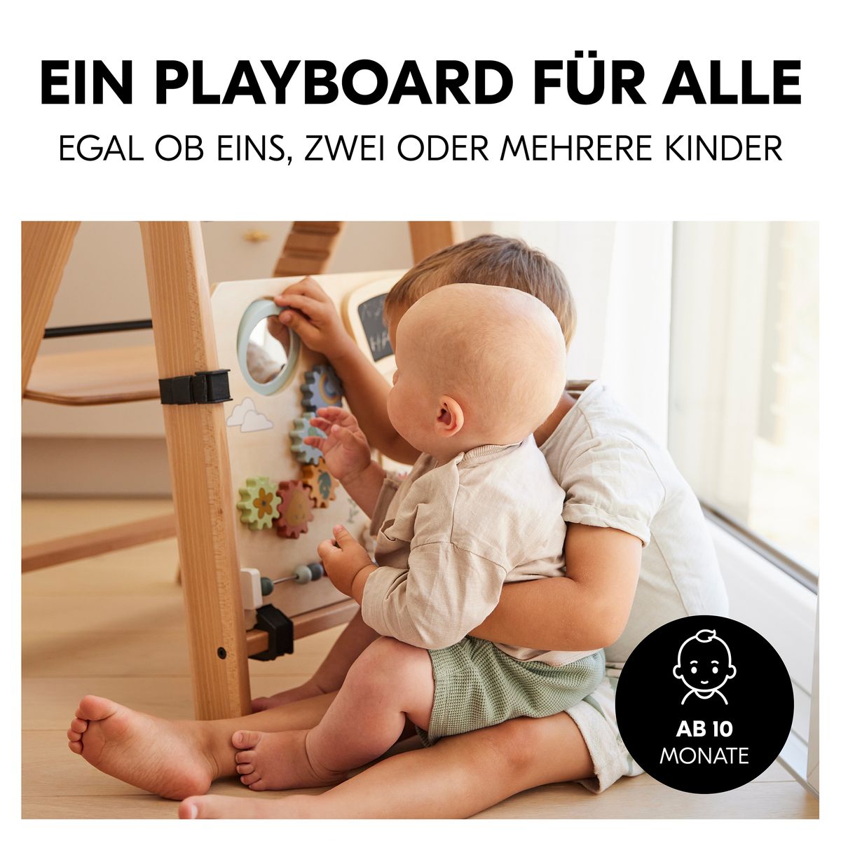 Speil på Aktivitetsbrett Play Board i FSC-tre til barnestol