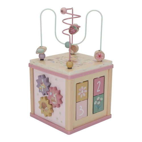Aktivitetskube i tre Fairy Garden - Little Dutch forfra