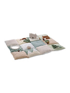 Aktivitetsmatte patchwork bomull/polyester 110x86 cm - Vertbaudet