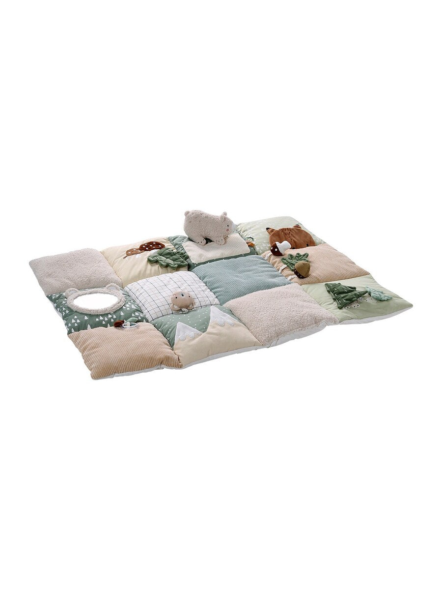 Aktivitetsmatte patchwork bomull/polyester 110x86 cm - Vertbaudet