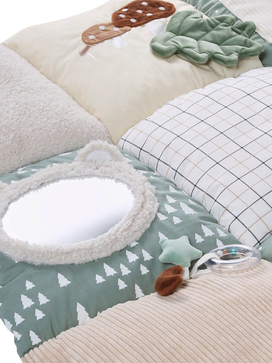 Aktivitetsmatte patchwork bomull/polyester 110x86 cm - Vertbaudet