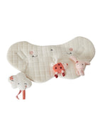 Aktivitetspute for baby med rangle og knitrepapir med mykt stoff