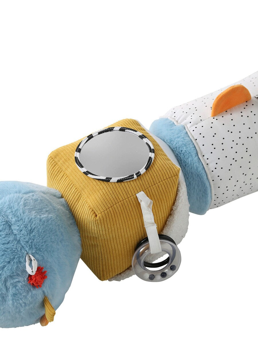 Montert aktivitetsrull for baby sensorisk lek 120 cm polyester i lek
