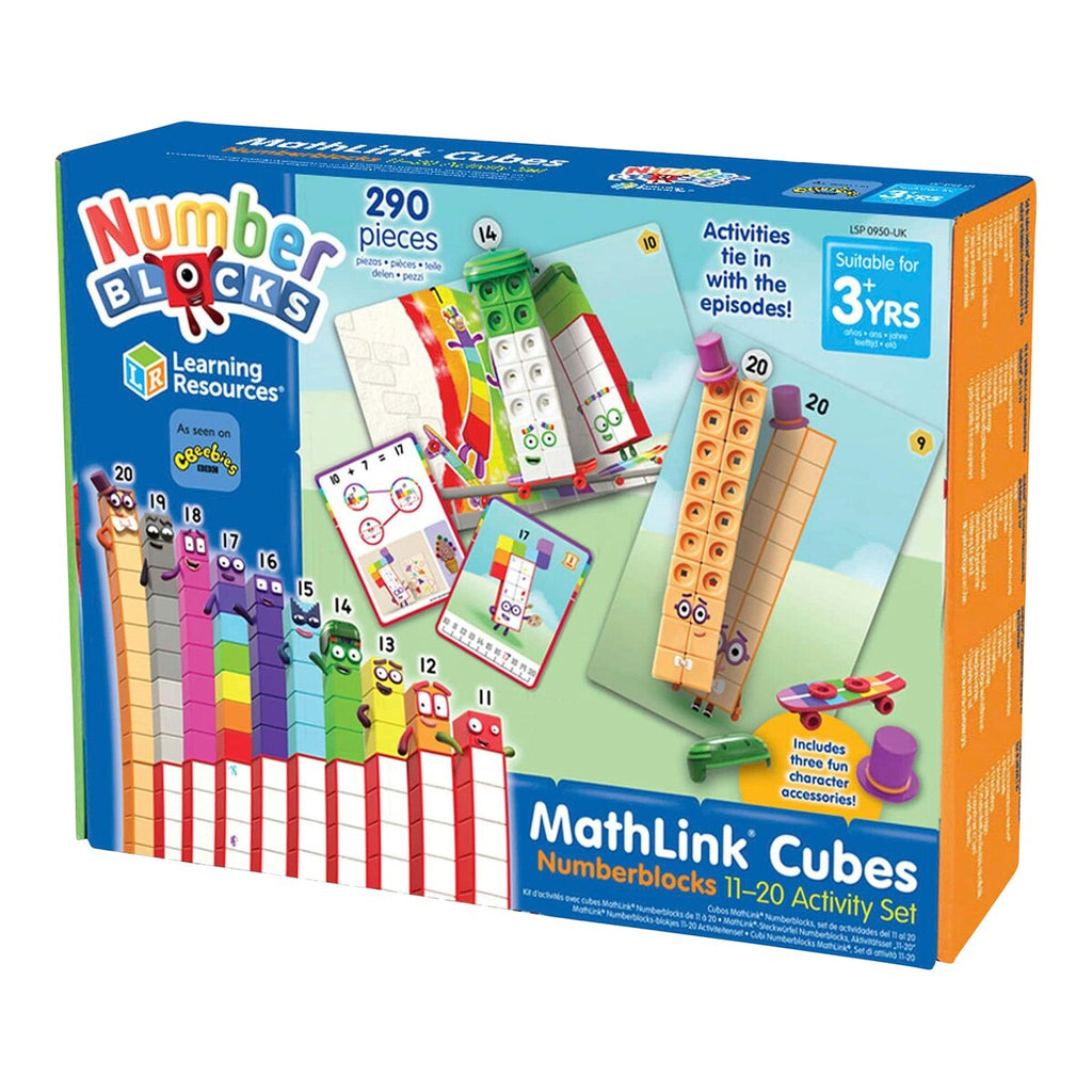 Aktivitetssett MathLink Numberblocks 11-20 frontbilde