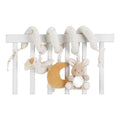 Aktivitetsspiral hvit Newborn Naturals - Little Dutch forfra