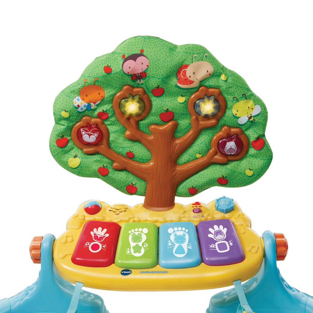 Detalj av musikk-lekematte på aktivitetsstativ med musikk-lekematte fra fødsel - VTech Baby